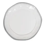 Azores Dinner Simple Edge Greige Shimmer