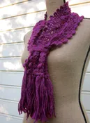 Diamond Strike Scarf Downloadable Pattern