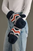 Patterned Mittens