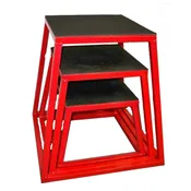 Red Steel Plyo Steps