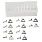 Negative Rake Ammco® 6914-10 Carbide Brake Lathe Bit - 10-PK.