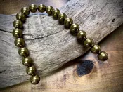 European Crystal Pearls - Antique Brass - 8mm - 20ct.