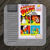 A Boy and His Blob NES Drink Coaster