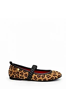 ATHENARA By MARCELA HERNANDEZ Animal Print Ballet Flat