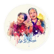 Bubble-free stickers, Mom & Dad