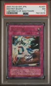 2001 Yu-Gi-Oh! Japanese Labyrinth Of Nightmare #LN37 Destiny Board PSA 7