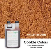 Cobble™ Colors - Color Additive for Clear Concrete Sealers