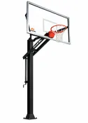 Goalrilla GS72C In-Ground Basketball Hoop with 72″ Glass Backboard