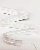 1 1/4" White Drawstring Cord Elastic