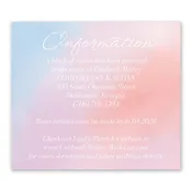 Watercolor Pastels - Information Card