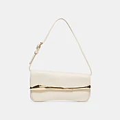 AZURA SHOULDER BAG WHITE LEATHER