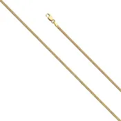 14kt 2mm Italian Made Micro Miami Cuban Bracelet - 8.5"- 3.5g