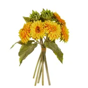 18" Yellow Sunflower Bundle