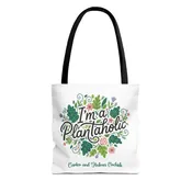 I'm a Plantaholic Orchid tote | Carter and Holmes Orchids