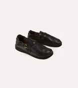 Aurora Shoe Co. Middle English Black Full Grain Leather Shoe