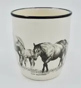 "Young and Restless" Horse Coffee Cup Mug