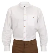 Aiden Linen Work Shirt - White