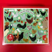 Chickenology Puzzle - Chronicle Books