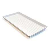 1020 White Shallow Tray