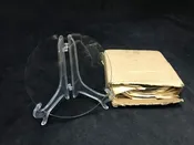 (13) NOS Flat Clock Glass Crystals, 5 11/16" Diameter, 2.5mm Thick | 22780