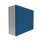 Manhattan Cobalt Blue Wall 2-Door Cabinet