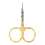 Arrow Scissor, 3-1/2", Gold Loops, Straight