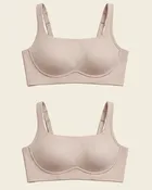 2-Pack Everyday Wireless Support Bras