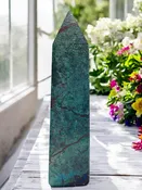 Chrysocolla Tower for Expression, Knowledge & Empowerment