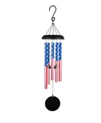 32" AMERICAN FLAG WIND CHIME