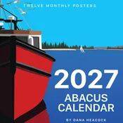 2027 Abacus Calendar 5 X 7 Flip