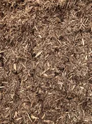 Double Processed Shredded Hardwood Mulch