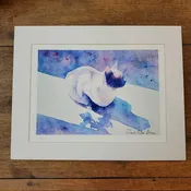 5 O'Clock Shadow Giclee 11x14