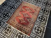 "Penelope" 1930's Antique Turkish Rug — THICK AS THIEVES • PALM SPRINGS • HOME DECOR & EVENT SPACE