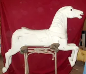 Armitage Herschell Track Machine Carousel Horse
