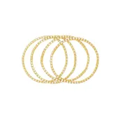Crystal Stone Rhinestone Stretch Bracelet Set