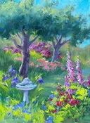Apple orchard Spring