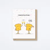 A Toast to You Card