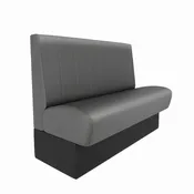 Channeled Restaurant Booth (Single-Sided), Cascade Collection