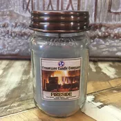 Fireside - Mason Jar Candle — Liberty Vintage Marketplace