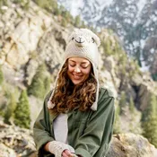 Adult Animal Hat Alpaca