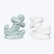 Lake Cabin Ceramic Salt & Pepper Shakers