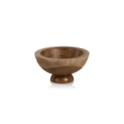 Alpine Wooden Footed Small Bowl