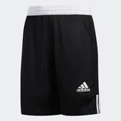 adidas 3G SPEED Reversible Basketball Shorts | Black-White | Kid's
