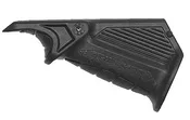 Picatinny Hand Stop black for tactical paintball markers.
