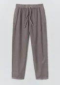 Alfie Garment Dyed Linen Pants | Iron