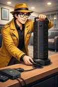 Power Strip Hidden Camera