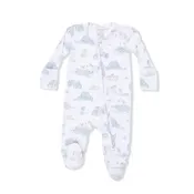 2 Way Zipper Footie - Farm Animal Party