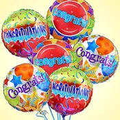 Congratulation Mylar Balloons