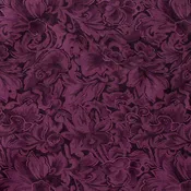 Baroque Blackberry Silk Scarf