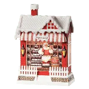 10" Confetti Lites Lighted Santa's Winter Winery